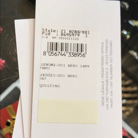 ferraegamo black velvet bag - Picture 7 of 8